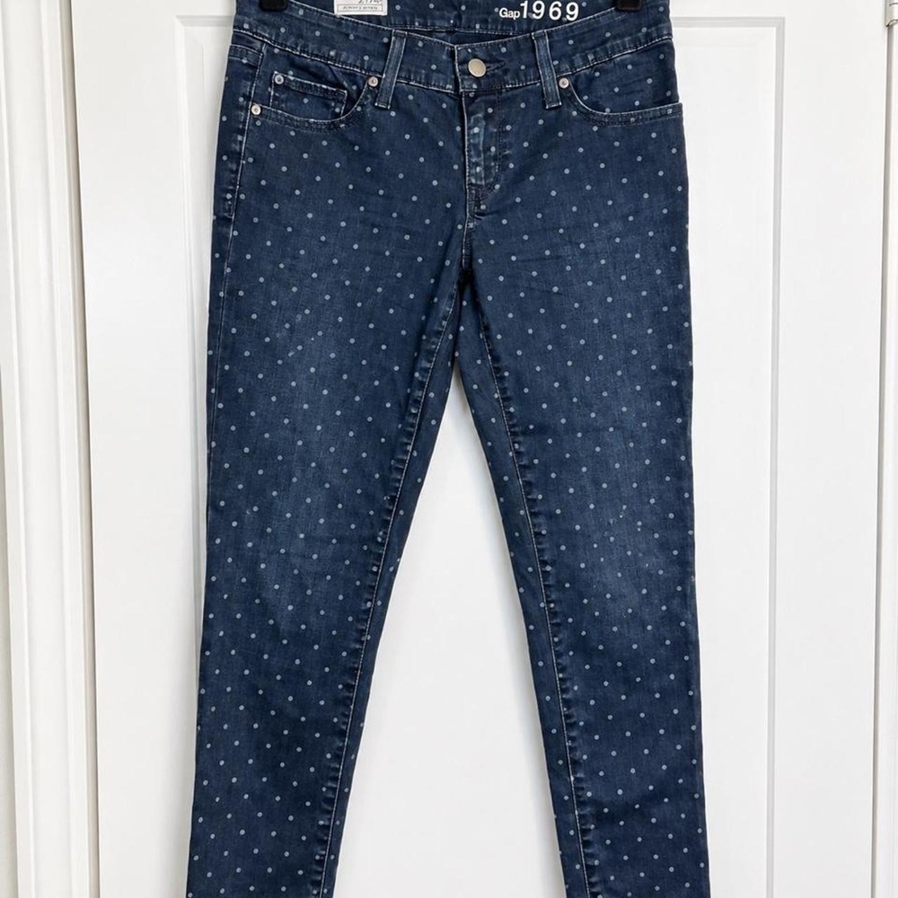 Gap 1969 Polka Dot Skinny Jeans – Size 27 / US 4